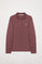 Polo de manga larga piqué color taupe con logo Rigby Go