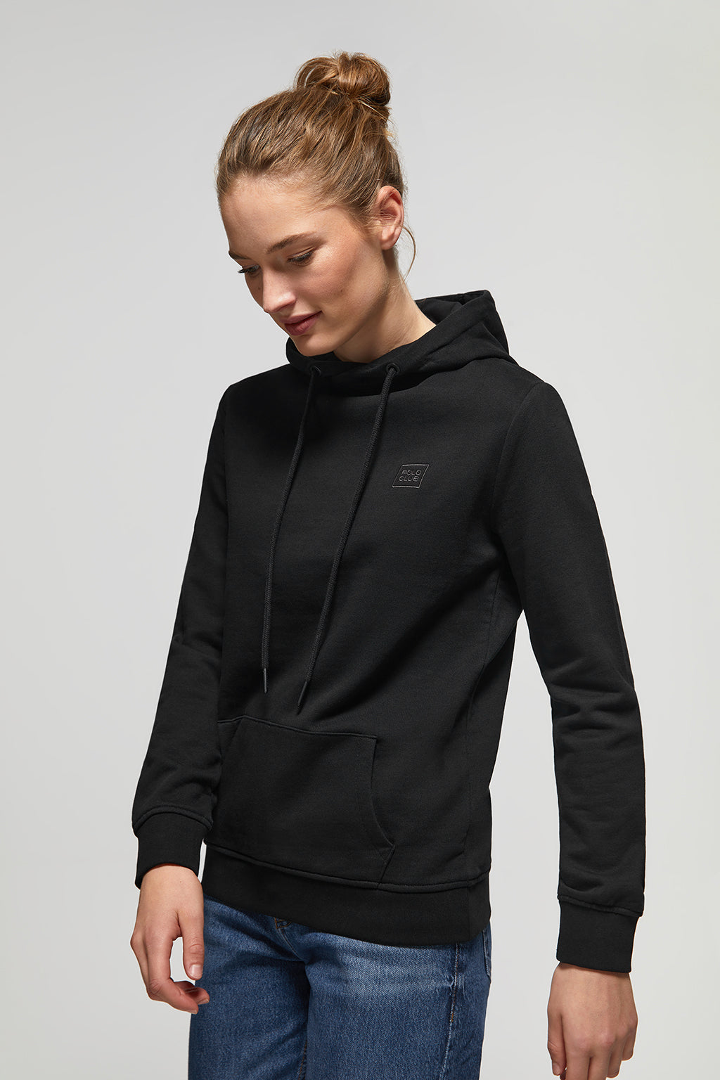 Sudadera polo negra new arrivals