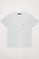 T-shirt branca com bolso e logótipo Rigby Go