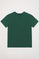 T-shirt verde garrafa com bolso e logótipo Rigby Go