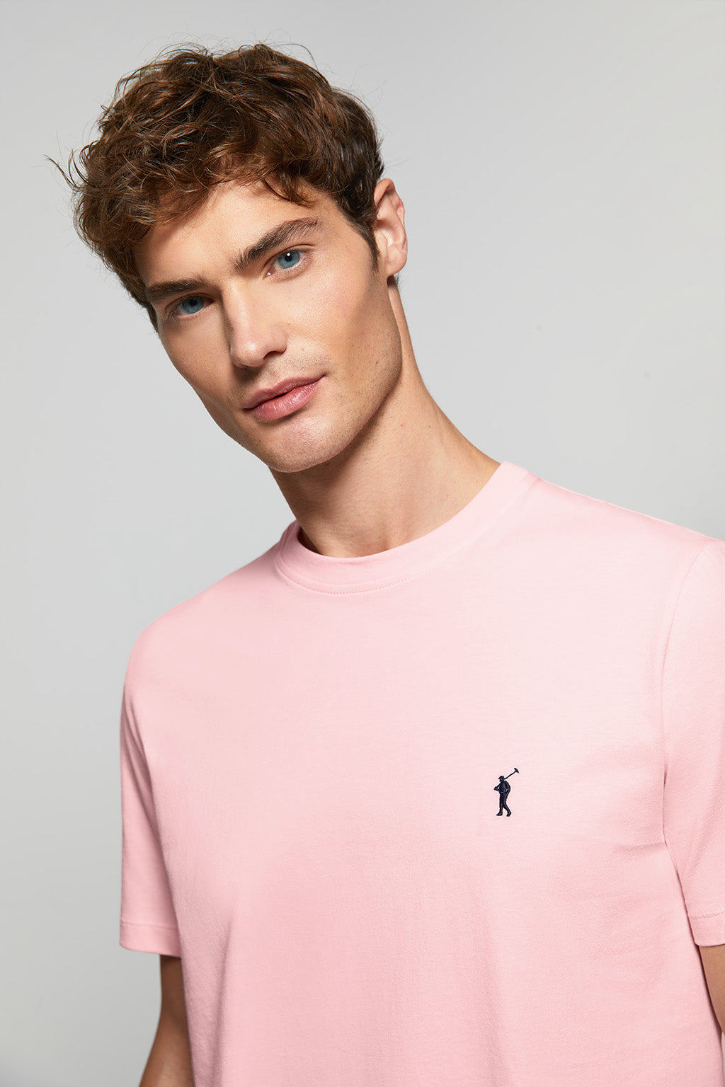 Camiseta rosa basica cheap