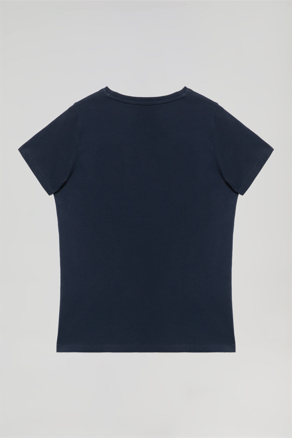 Camiseta basica hotsell azul marino mujer