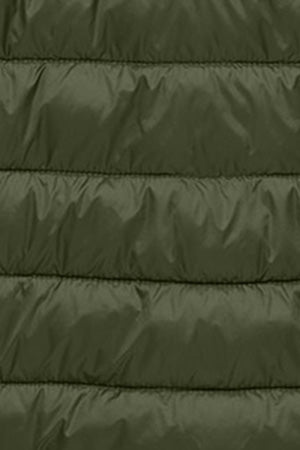 Casaco Charles ultralight verde com capuz e logotipo Polo Club