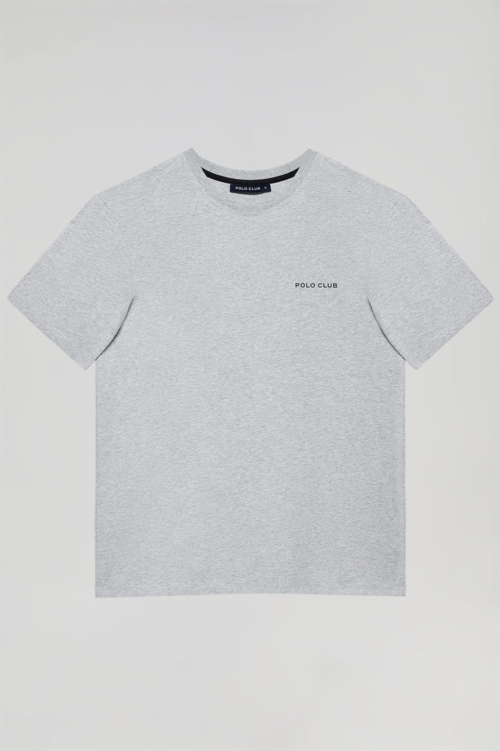 Grey-marl short-sleeve Iago PJ T-shirt