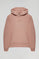Sudadera de capucha y bolsillos rosa palo Minimal Polo Club