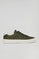 Zapatilla Habana de lona verde caqui para hombre con detalles Polo Club