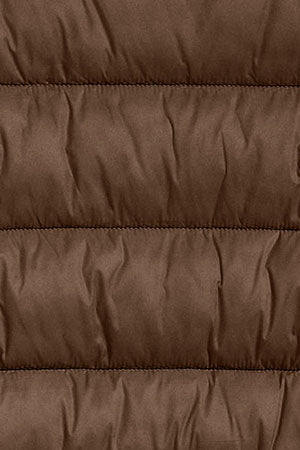 Chaqueta ultralight Susanne marrón con parche Rigby Go