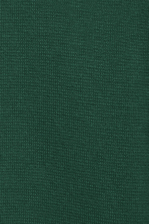 Camisola de malha Koda verde com fecho de correr e pormenores Polo Club