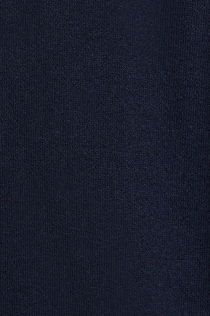 Navy-blue polo-collar knit jumper Kaleo with Polo Club details