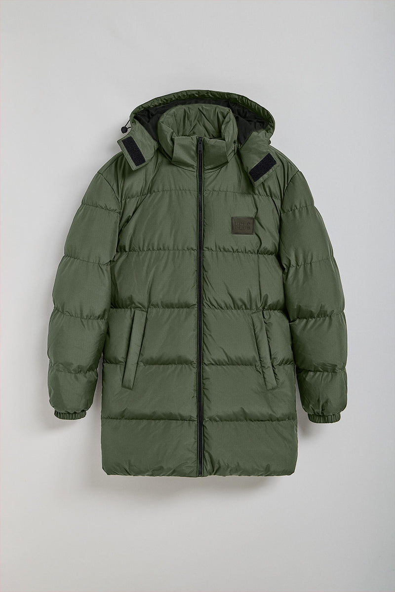 Abrigo Acolchado Abrigo Hombre Verde Abrigo Verde Caqui Staten De