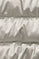 Platinum glitter-effect short coat Snow with fixed hood and Polo Club details