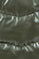 Green metal-effect coat Catele with fixed hood and Polo Club details