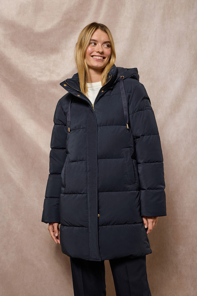 Parka Capucha Punto Roma Parka Mujer Capucha Plumiferos Punto Roma