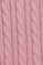 Jersey trenzado color rosa con logo bordado Rigby Go
