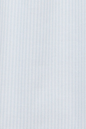 Camisa oxford de rayas azules con logo Rigby Go