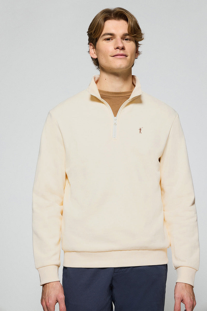 Sudadera Polo Media Cremallera Sudadera De Felpa Con Media Cremallera Para  Mujer Ralph Lauren® ES