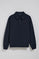 Sudadera polera Gorka azul marino con monograma Polo Club