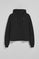 Sweatshirt com capuz preta com logotipo bordado Rigby Go