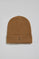 Camel beanie Vinny with Rigby Go embroidered logo