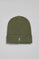 Army-green beanie Vinny with Rigby Go embroidered logo