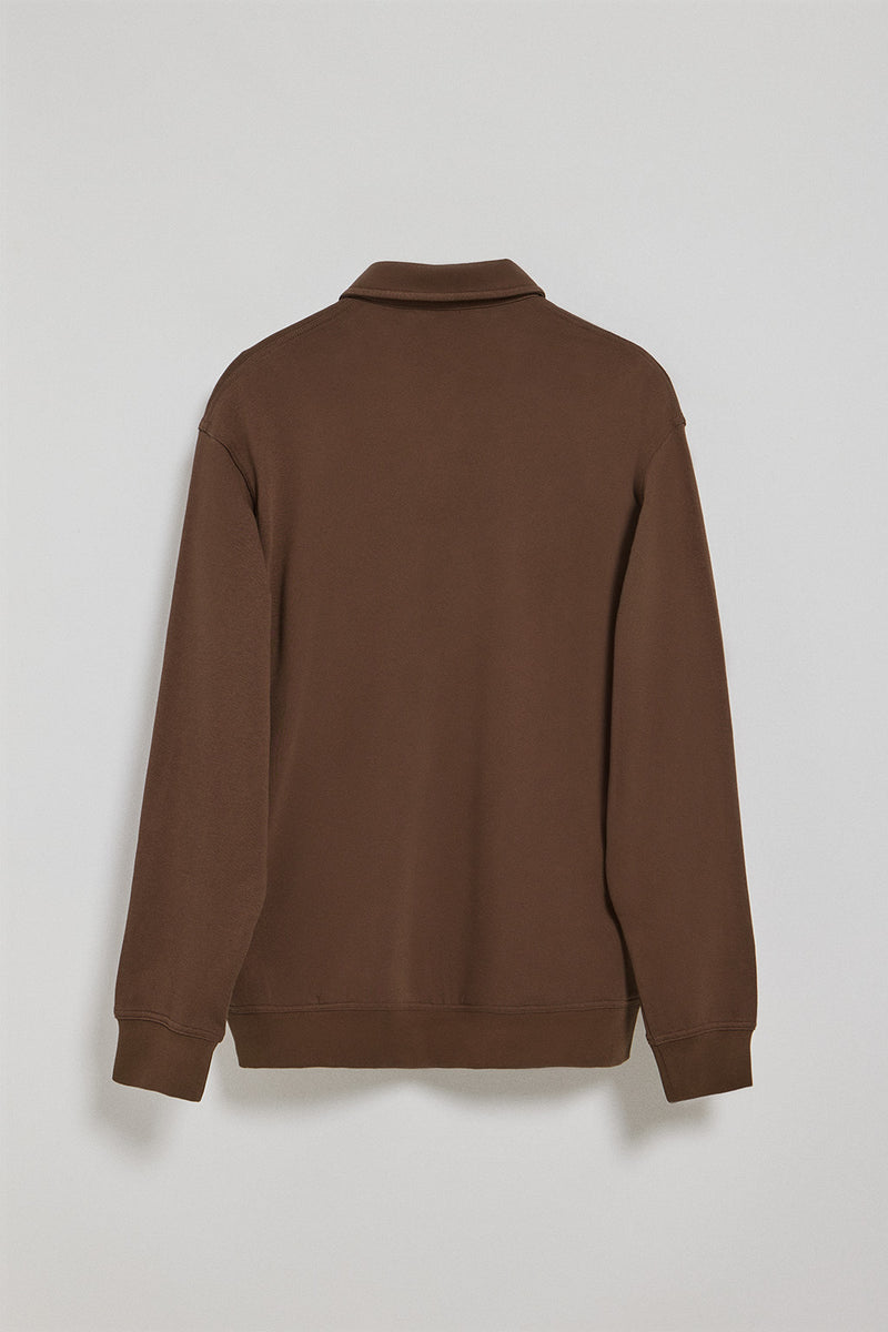 H&m Sudadera Hombre Marron Sudadera Básica Sudadera Con Una
