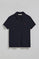 Polo Pereira azul marino de cinco botones con bordado Rigby Go
