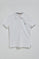 Polo Pereira blanco de cinco botones con bordado Rigby Go