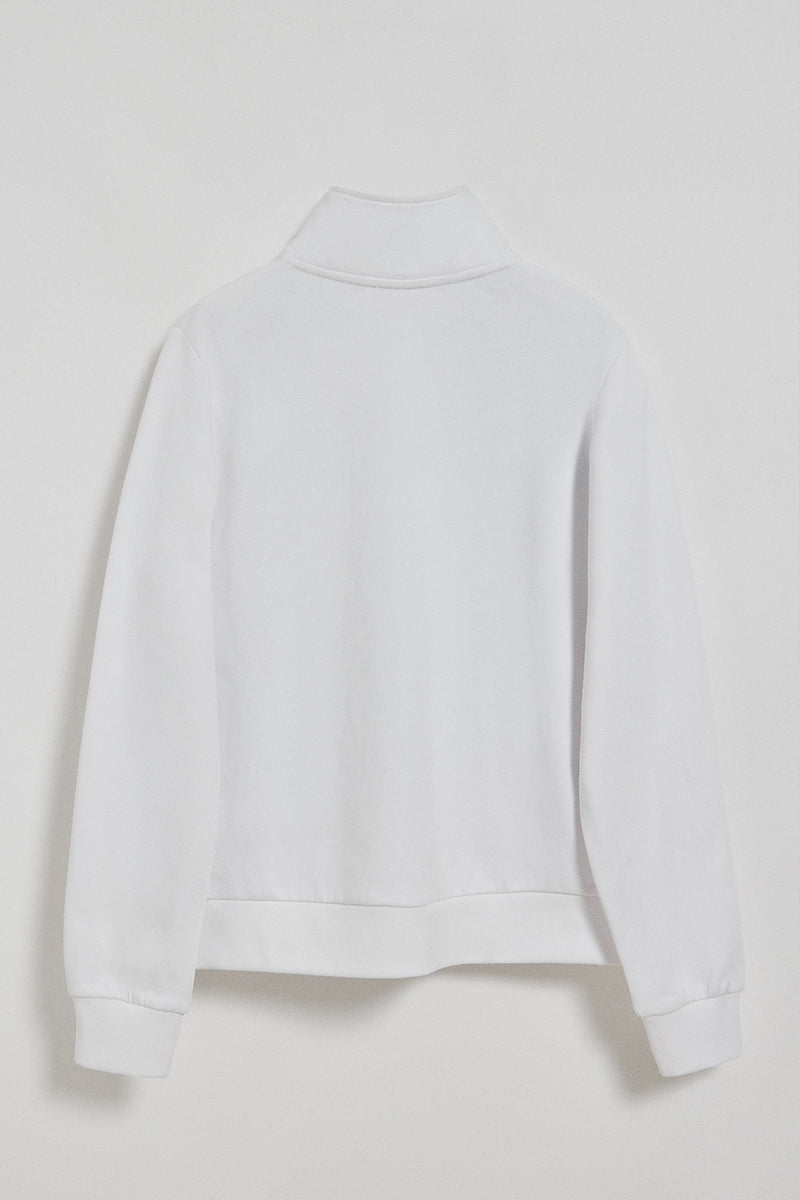 Cremallera Sudaderas Para Mujer Blancas Conjunto Sudadera Mujer