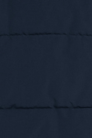 Chaleco azul acolchado con parche engomado Polo Club