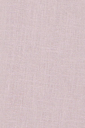 Camisa rosa de lino y algodón regular fit con bordado Rigby Go