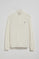 Jersey beige de punto con cremallera y logo bordado Rigby Go