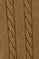 Jersey color camel trenzado garment dye con logo bordado
