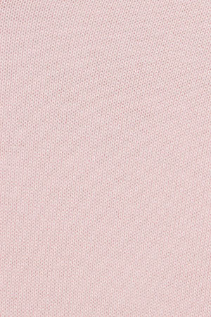 Jersey rosa de punto con cuello de pico y logo bordado Rigby Go