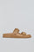Sandalia bio camel Blake con hebillas