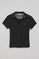 Polo Pedraza sin botones negro con logo engomado Polo Club