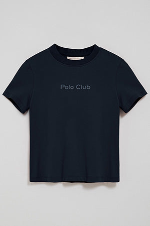 Camiseta Tori azul marino con logo Minimal Combo Polo Club