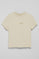 Beige T-shirt Diamond with Polo Club foil print