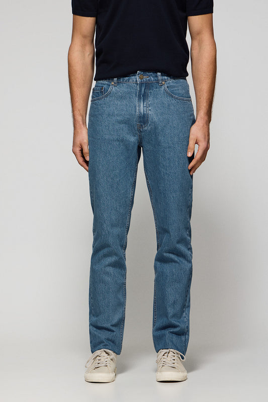 Vaqueros regular fit Boston azul denim