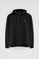 Sweatshirt preta com capuz e bordado Rigby Go