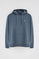 Sweatshirt cinzenta com capuz e bordado Rigby Go