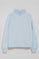 Sudadera azul claro de media cremallera y bordado Rigby Go