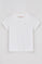 Camiseta blanca Hesperia con monograma bordado
