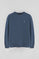 Sweatshirt azul denim de corte descontraído com logo Rigby Go