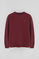 Sweatshirt grená de corte descontraído com logo Rigby Go