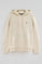 Sweatshirt cor crua com capuz e corte regular com logo Rigby Go