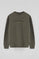 Sudadera verde militar de corte relajado Established 2012 Polo Club