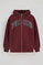 Sweatshirt grená de corte folgado com logo Polo Club