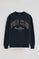 Sweatshirt azul marinho de corte folgado Established 2012 Polo Club