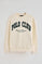 Bluza o swobodnym kroju w kolorze ecru Established 2012 Polo Club