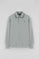 Sweatshirt polo cinzenta azulada de corte regular com logo Rigby Go